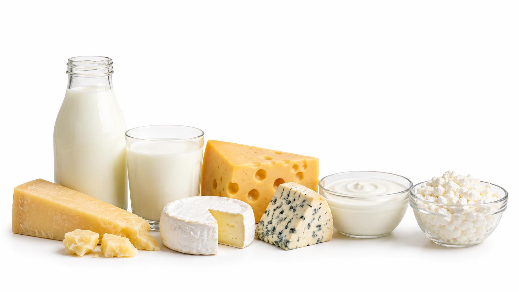 Milk, cheese and other dairy products