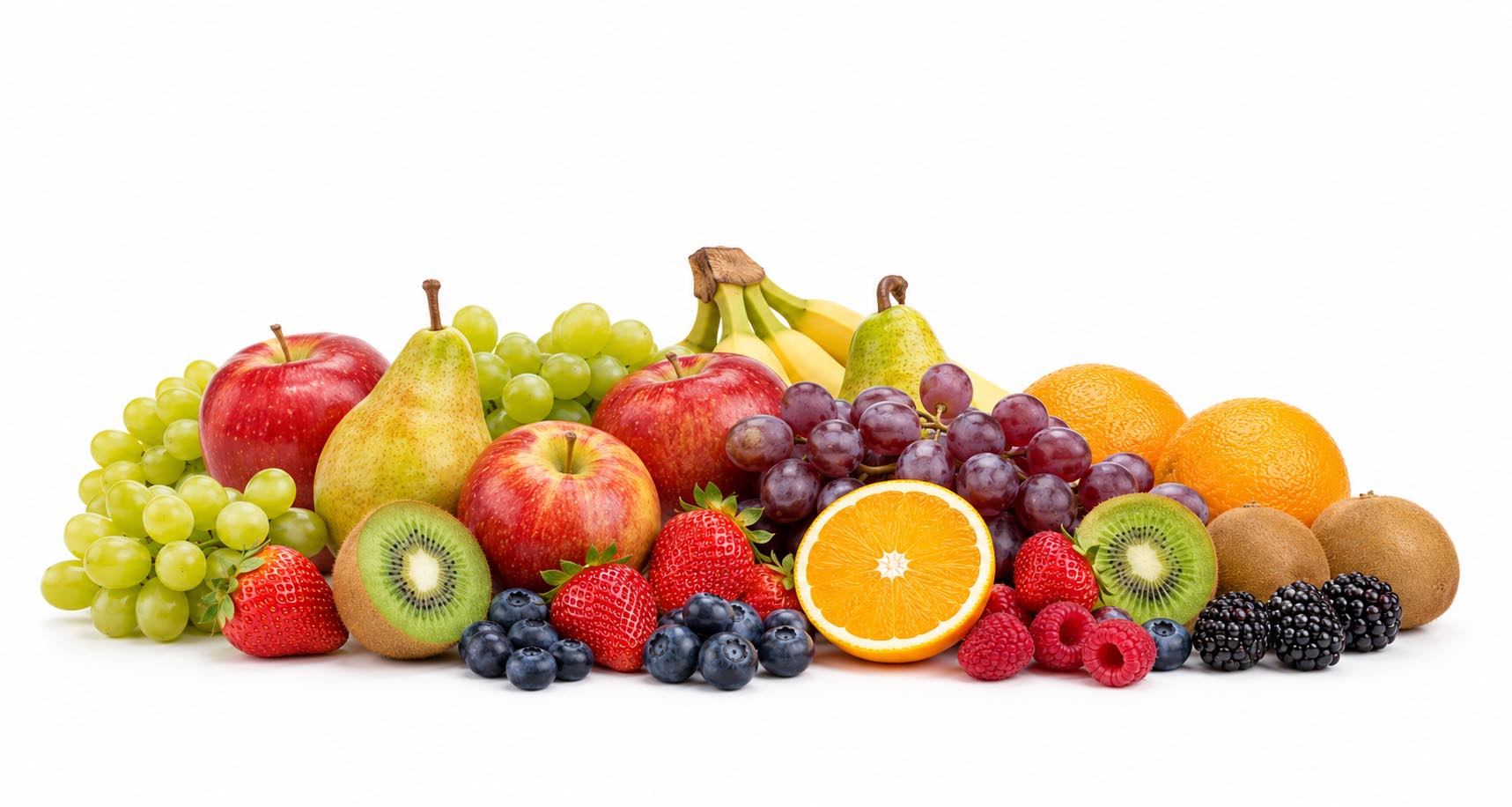 A colourful selection of fresh fruit